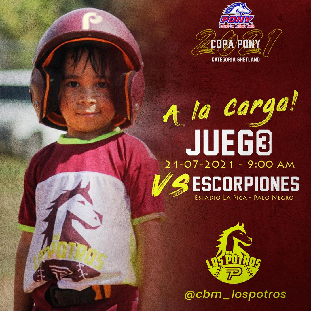 🤗 Ya estamos listos para el tercer desafío...

#CopaPony #Shetland 🏆⚾️🐴
📍 La Pica, Palo Negro

#GalopandoHaciaElFuturo
@ponyleaguevenezuela 
#ponybaseball