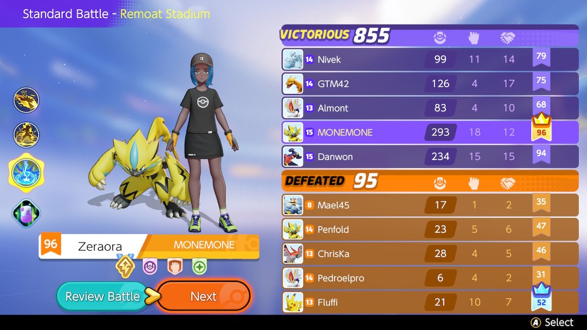 MONEMONEx2's tweet image. #PokemonUNITE #NintendoSwitch