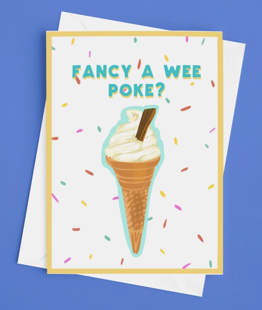 derry_nice's tweet image. There’s nothing like a wee poke to sort you out on a day like today! 🍦😉
