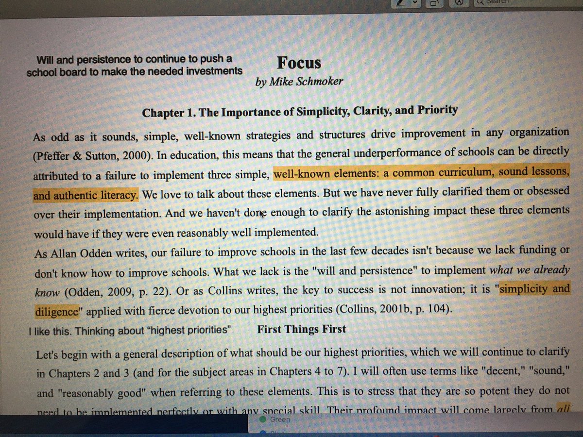 M_L_Sweet's tweet image. Relentless focus on what’s critically important. Guaranteed viable curriculum, superior instruction essentials, and authentic reading, writing, and talking in every class on each and every day!#MASSPAlignment #coyotepride #gocoyotes