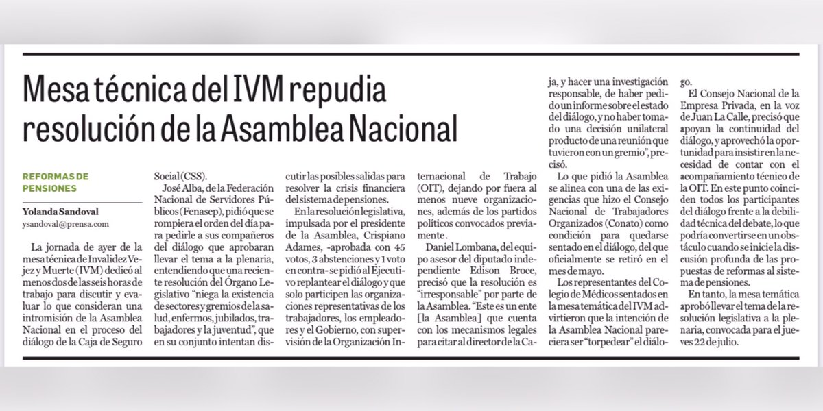 dlombana2024's tweet photo. ✅ Todo decisión de país debe ser lo más abierta, incluyente y participativa posible. 

❌ Inaudito que el primer órgano del Estado, la Asamblea Nacional, solicite reestructurar un diálogo para excluir 8 de los 11 sectores que actualmente participan (mujeres, jóvenes, jubilados). https://t.co/GmYkd9qCfr