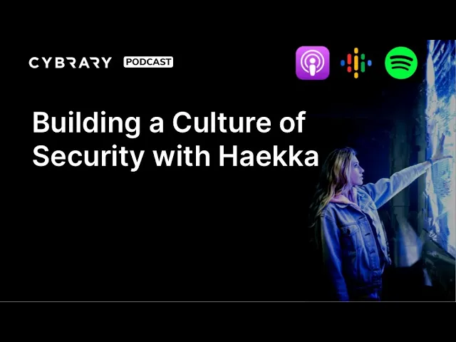 thorin_around's tweet photo. How do you keep up with security training?
Check out the newest episode of The @cybraryIT  Podcast that has Michael Gruen and @jmymy2  from Cybrary speaking with the CoFounders of Haekka answering that very question!
Links in thread! https://t.co/RjCxKqCduF