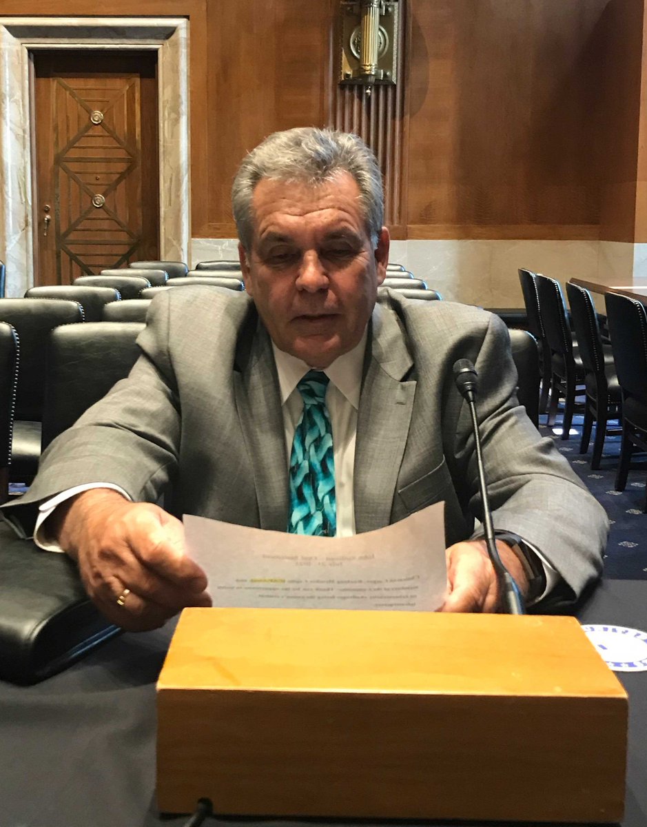 AMWA_water's tweet image. John P. Sullivan (@boston_water) is testifying on Capitol Hill (@EPWCmte &amp;amp; @EPWGOP) today about water sector cybersecurity risks, how utilities protect their systems and communities, and how Congress can support utilities. Tune in now &amp;amp; read the testimony: epw.senate.gov/public/index.c…