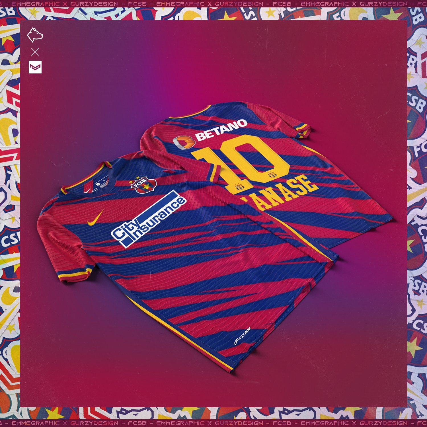 Nike divulga nova camisa titular do Steaua Bucuresti - Show de Camisas