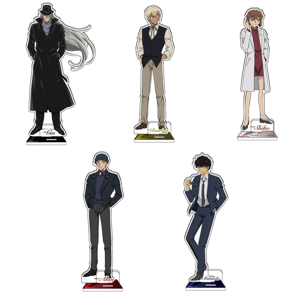 こなぴくん ハロ嫁90億円突破 Sur Twitter 名探偵コナン グッズ情報 アクリルスタンド ジン 安室透 宮野志保 赤井秀一 松田陣平 発売時期 9月下旬 参考価格 1 980円 松田陣平もグッズに本格参戦 Conan コナングッズ T Co