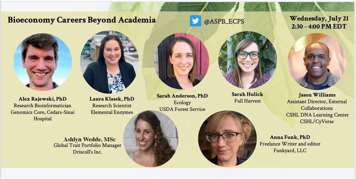 ASPB Early Career Plant Scientists Section tweet media