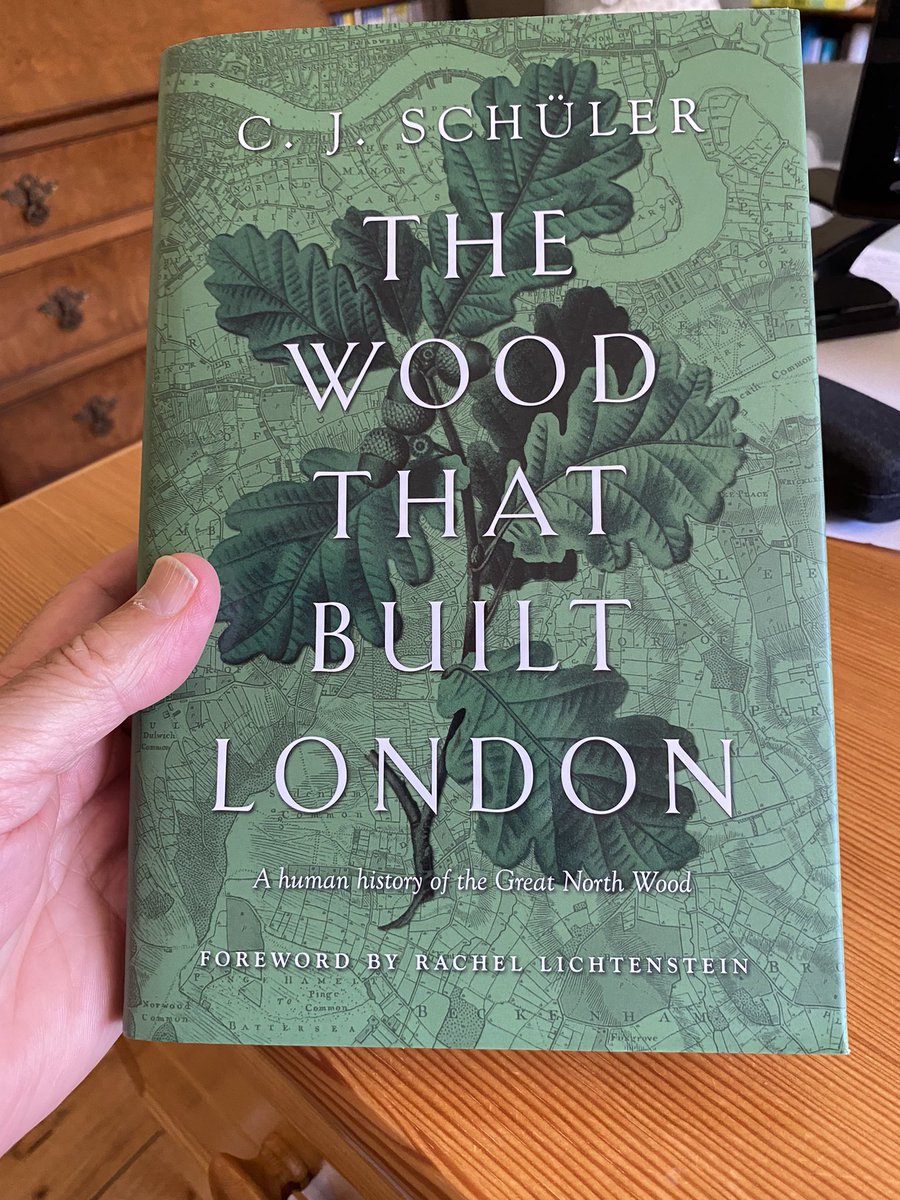 davidson_robert's tweet photo. This wonder has just arrived. The Wood That Built London by @SchulerCJ For the video, skip across to my Instagram account at sandstone_bob #woodland #london #ornithology #environment #conservation #trees #ClimateCrisis #cockneypride #forest #booksofinstagram https://t.co/G67laZ7E92