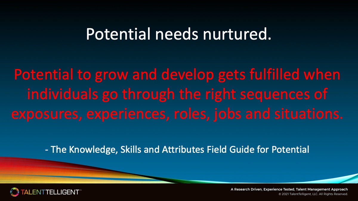 TalentTelligent's tweet image. Validating, developing and deploying High Potentials is not easy. Like anything else done well, if it were easy, everyone would be doing it! Top management has to be responsible and accountable as a starting point. #highpotentialdevelopment #talentmanagement #successionplanning