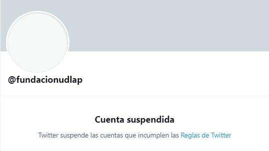 udlap's tweet photo. Twitter suspendió la cuenta @fundacionudlap por violar las reglas, políticas de uso y suplantación de identidad.  Vivimos en un país donde se respeta el Estado de Derecho.  La cuenta oficial de la comunidad es y será @udlap. Gracias Twitter #YoSoyUDLAP https://t.co/w2b1YOA83l