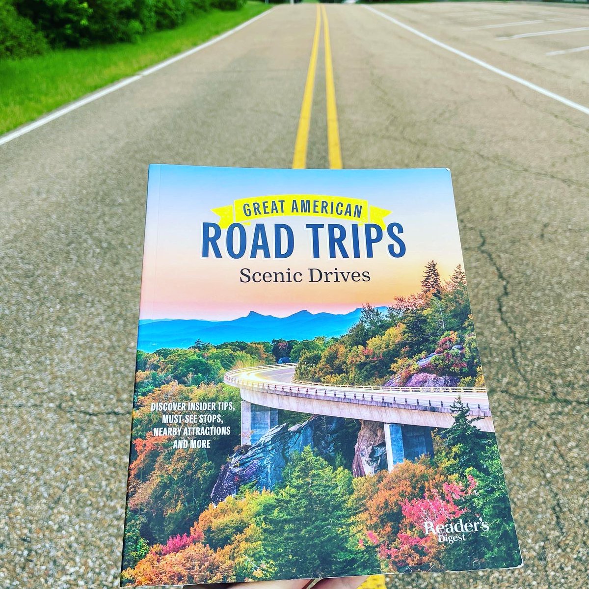 Thank you to <a href="/fsbassociates/">FSB Associates</a> for this gorgeous copy of Great American Road Trips: Scenic Drives published by Reader's Digest.  Even if you are not considering a road trip, you will want to plan one when you read this book! 🚙