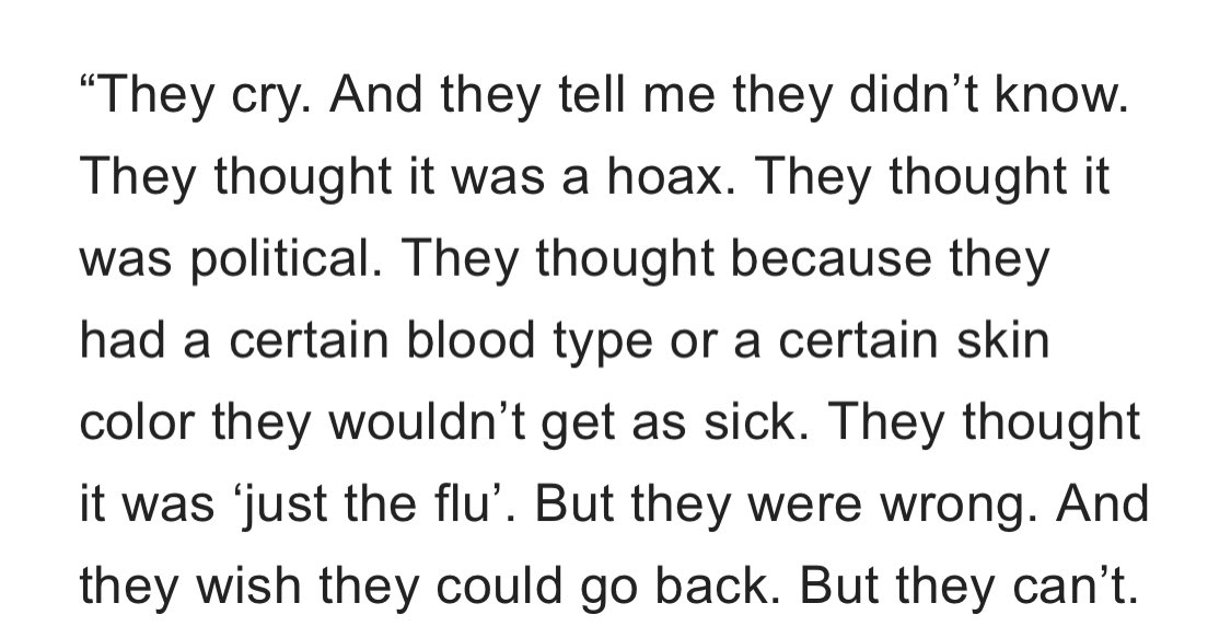 this headline is haunting…

if you, or the people around, have access to a vaccine and haven’t taken it yet, this is a sign to go get it today. your hesitation is reckless.