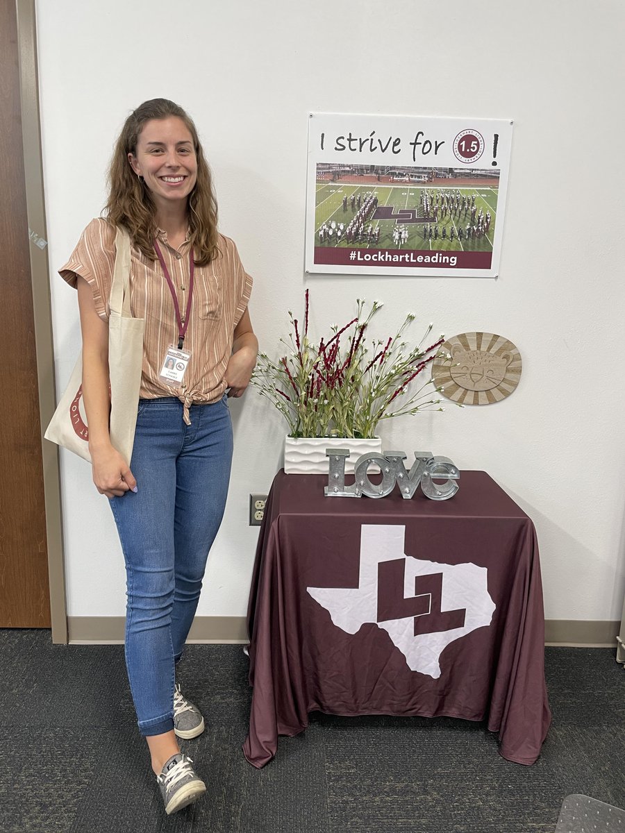 Welcome to <a href="/LockhartISD/">Lockhart ISD</a>!  We're so glad you joined our team! #LovemyLISD.  <a href="/Lockhart_HS/">Lockhart High School</a> welcomes Carrie Schaible!