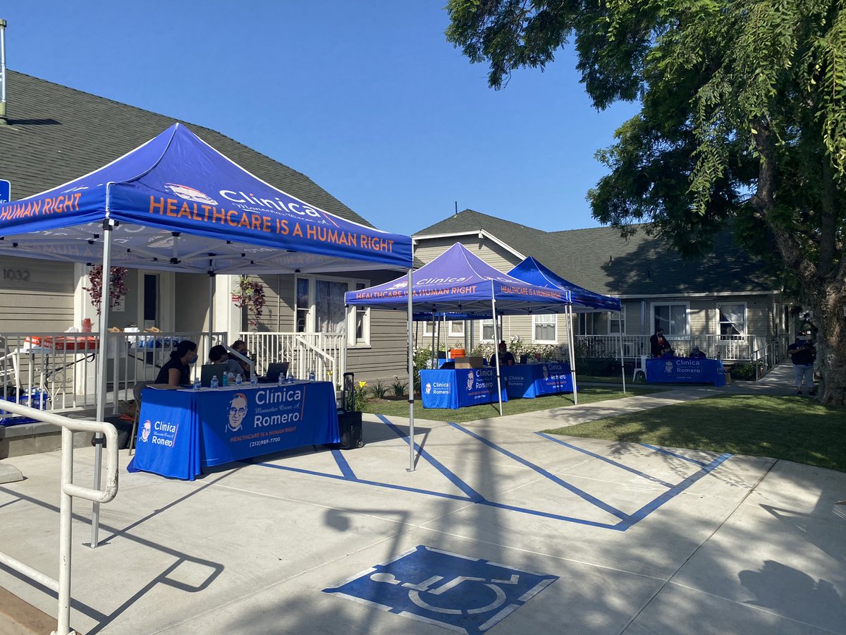 NHFcommunity's tweet photo. NHF is proud to host yet another COVID-19 #VaccineClinic w/ @ClinicaRomero! We’ll be at our #PicoUnion site (1032 W. 18th St.) until 3pm today. No appointment needed!
#Vaccinate #VaccinateLA #COVIDbusters #NHFCommunity https://t.co/6cju8nCULf