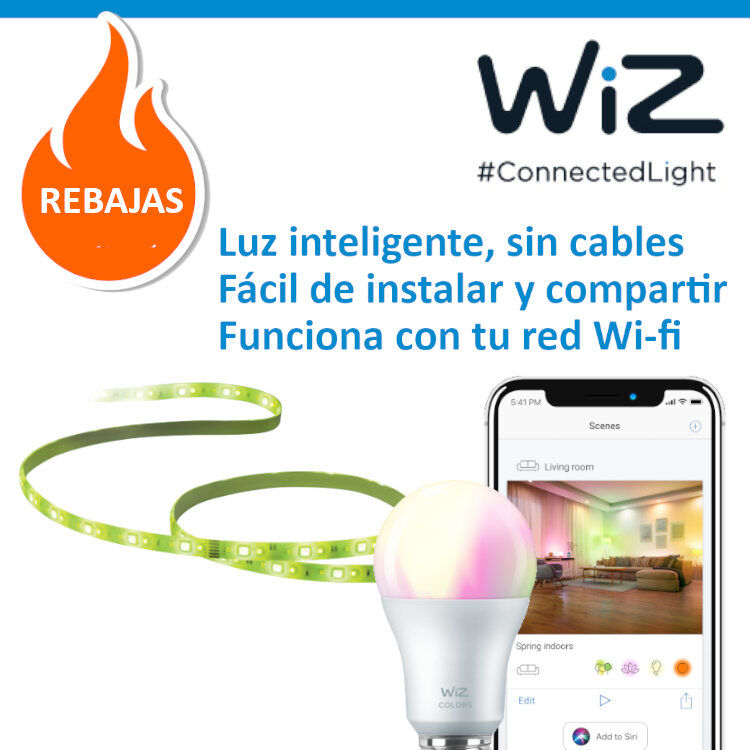 lightgallery64's tweet photo. Seguimos de #rebajas... ¡renueva la iluminación de tu casa con luz inteligente al mejor precio! de la mano de #Philips #luzinteligente todo al 15% dto. aquí: https://t.co/klLVkq8dy3 https://t.co/K7ZwzgzYLH