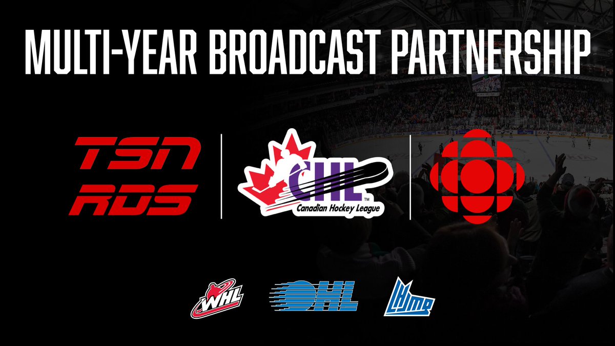 The <a href="/CHLHockey/">Canadian Hockey League</a> has announced new multi-platform, multi-year broadcast rights partnerships that make TSN, RDS and CBC the home of the CHL.

DETAILS 📰 | bit.ly/0721CHL