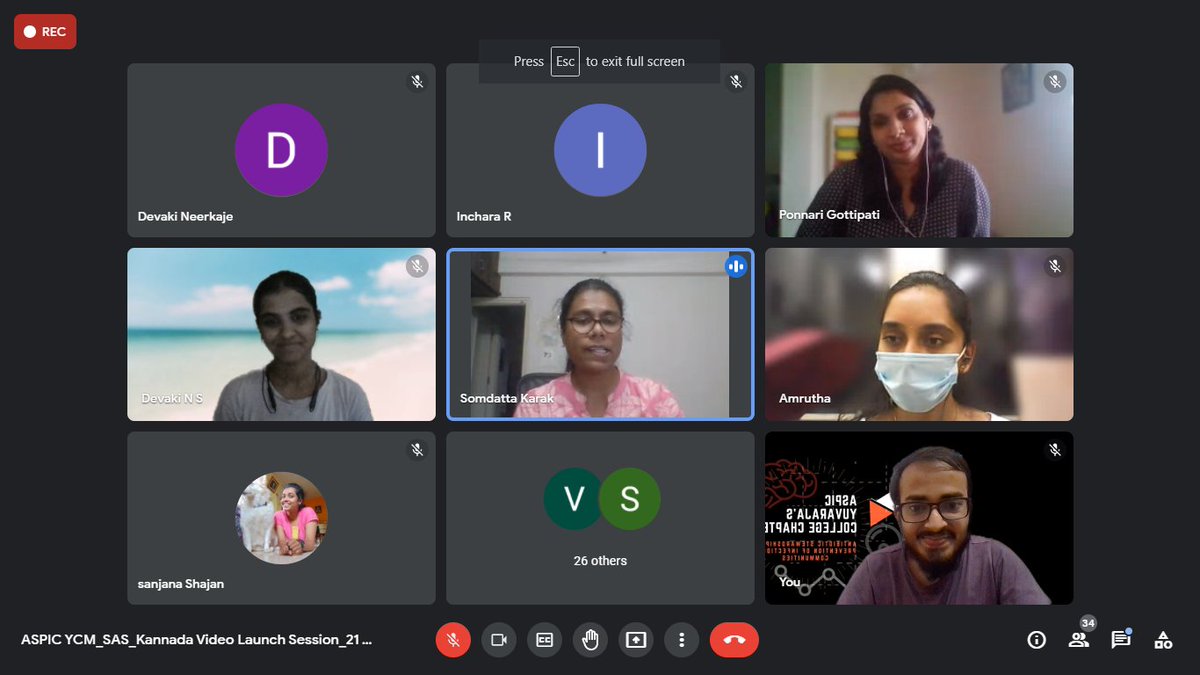 aspic_ycm's tweet photo. It was an insightful conversation with @SaSuperbugs team and @AspicClubs 
We discussed about @SaSuperbugs activities, challenges, strategies and tried to get guidance through their experience in student engagement in #AMRawareness  #stopsuperbugs https://t.co/FMPtZuIFTL