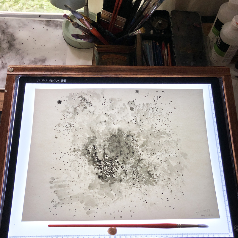 camilographics's tweet image. Adventures in galactic #space #painting~
.
1) Watercolor values, invert b&amp;amp;w.
2) Scan, invert back.
3) Paint into via digital &quot;oils&quot;.
.
?How far science, or fiction, does one go?...im drifting thru interstellar #nebulae...
.
Inspired by #NASA Cosmic Rosebud jpl.nasa.gov/images/cosmic-…