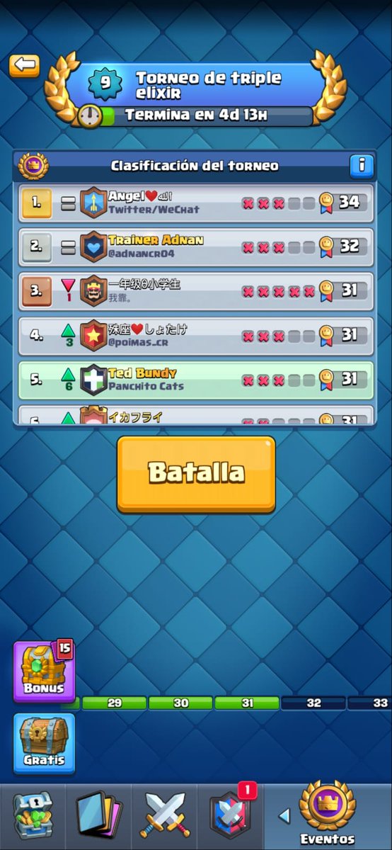 Era medio Pro mi compañero 👀 <a href="/suicida_team/">Cuentamelo</a> <a href="/TedBund76237265/">Ted Bundy</a> 
#ClashRoyale