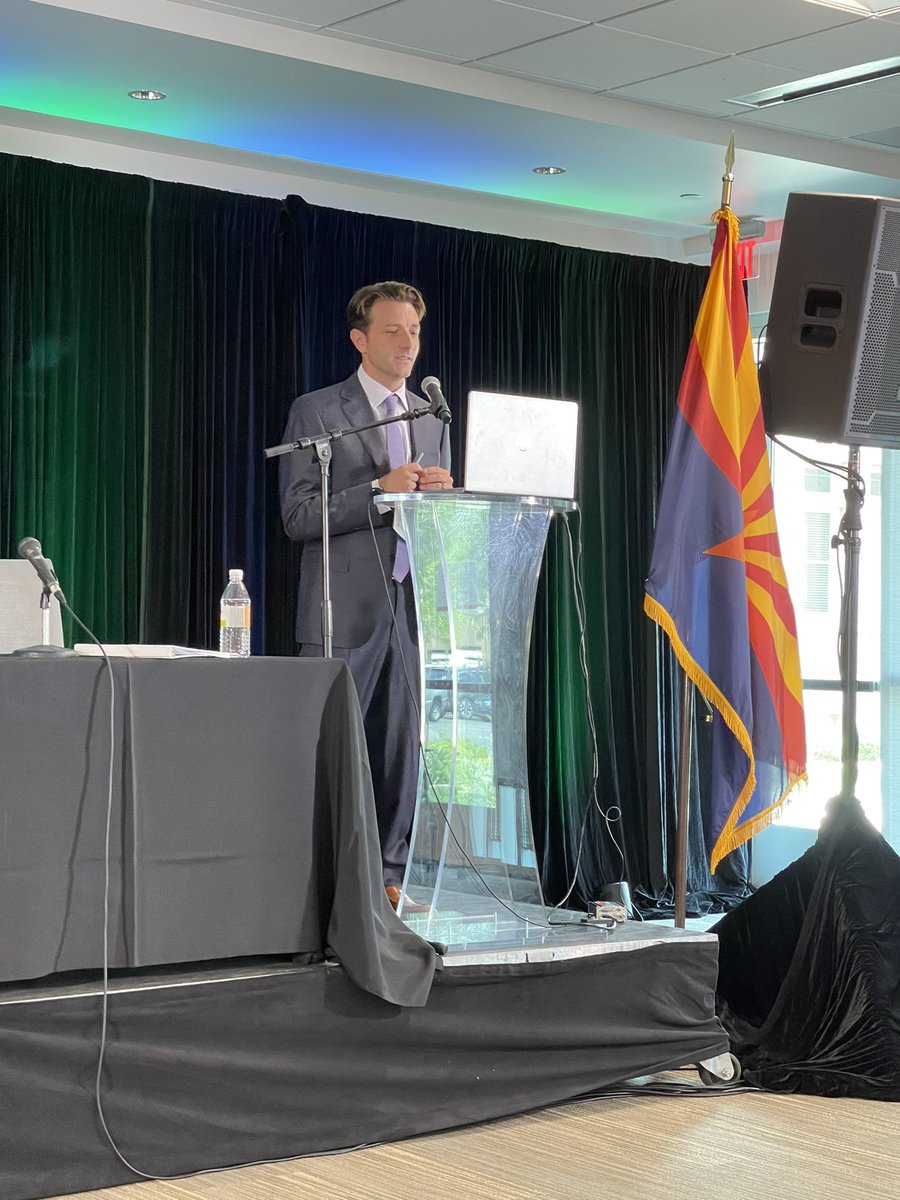 Amanda_Reeve's tweet photo. Congratulations to @dbseiden as the new @AZChamber President &amp; CEO; &amp; thank you for your support of this very important @AZManufacturing #ESSLITE21 event! Appreciate your remarks on the importance of staying involved and on top of these issues. https://t.co/BAZ9pCp2qe