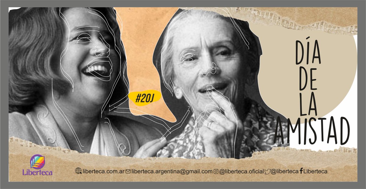 Liberteca's tweet photo. 'Hace un tiempo unx amigx me dijo “hay que ser más amiga de las amantes y más amante de las amigas”. No sé si la frase le pertenecía o si es de alguien más, pero me quedó resonando fuertemente.'
#diadelaamistad #20julio2021 #Liberteca 

https://t.co/pq1aQYvIX0 https://t.co/CkY5aCDNkB