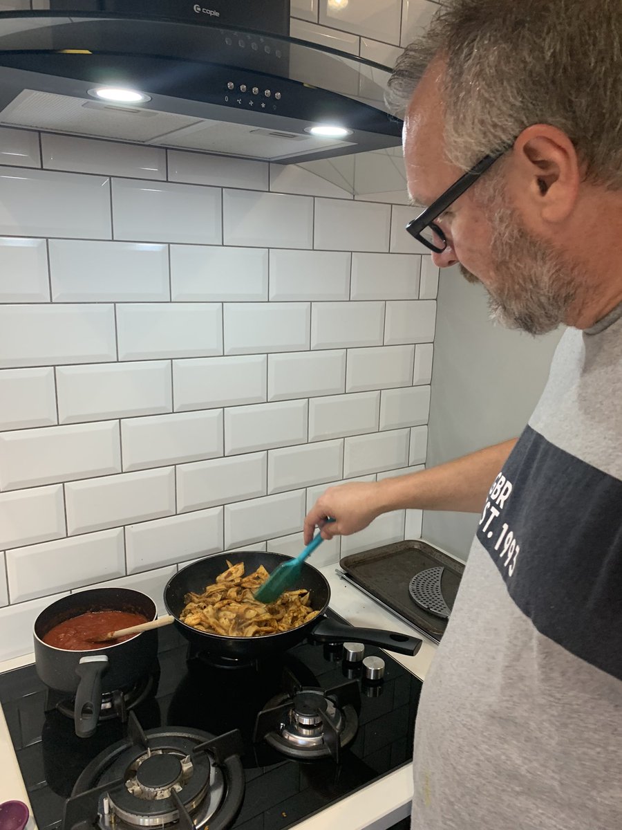 WendyCatherall's tweet photo. Husband is actually cooking! #audipresents https://t.co/e6EcRAecBV