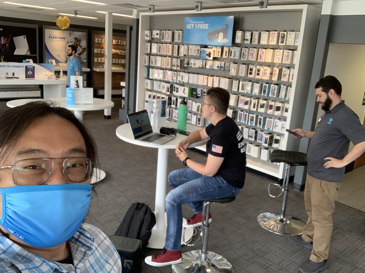With old friend <a href="/carrie_stare/">Carrie Stare</a> FirstNet Subscriber specialist at #PrimePhoenixville Thank you for your support and dropping gems 💎 can’t wait to see this location turn up!! #SWATsUP #WinAsOne #FirstNet <a href="/NDixon121212/">Nicole Dixon</a> <a href="/MBonaparte/">Markus Bonaparte</a> <a href="/joeleviiv/">Joe Levi</a> <a href="/Hope_Chapman/">Hope Chapman</a>