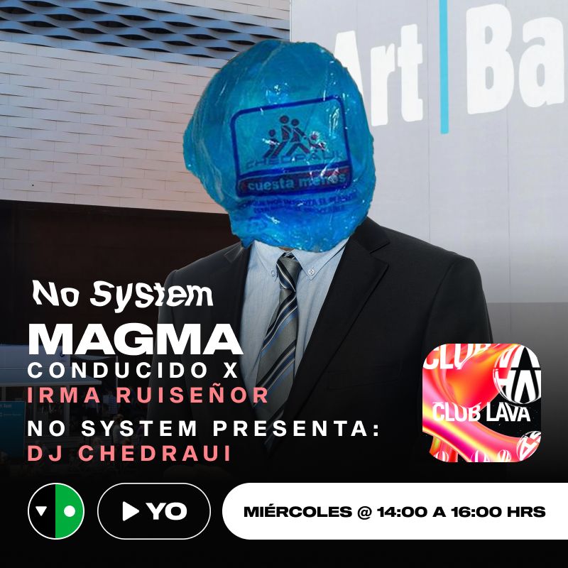 Sorrymlate's tweet photo. Al aire #Magma #Np Orieta Chrem - Espiral
Hoy No system estrena #IsolationPodcast a cargo de Dj Chedraui ¡Bienvenides! En vivo desde @yomobilemx https://t.co/wtAdhS0wa6 https://t.co/3oRH7af62T