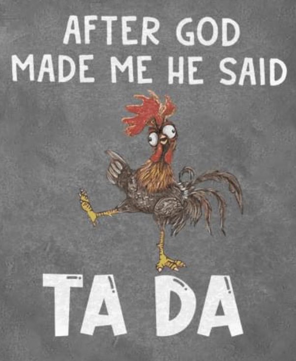 GrannyGail31's tweet photo. So, what did He say when he made you? ๐ https://t.co/YBEGCzxVkh