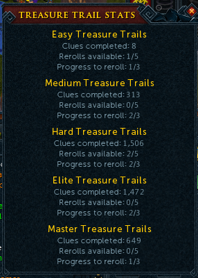 RS_Krayden's tweet photo. Got an ice dye about two weeks ago ❄️⛄️ did about 190 elites 82 masters for ironman bingo grind

total dyes: 1 shadow from hards, 1 shadow 1 ice from elites, 1 barrows from masters https://t.co/23COx94dkt
