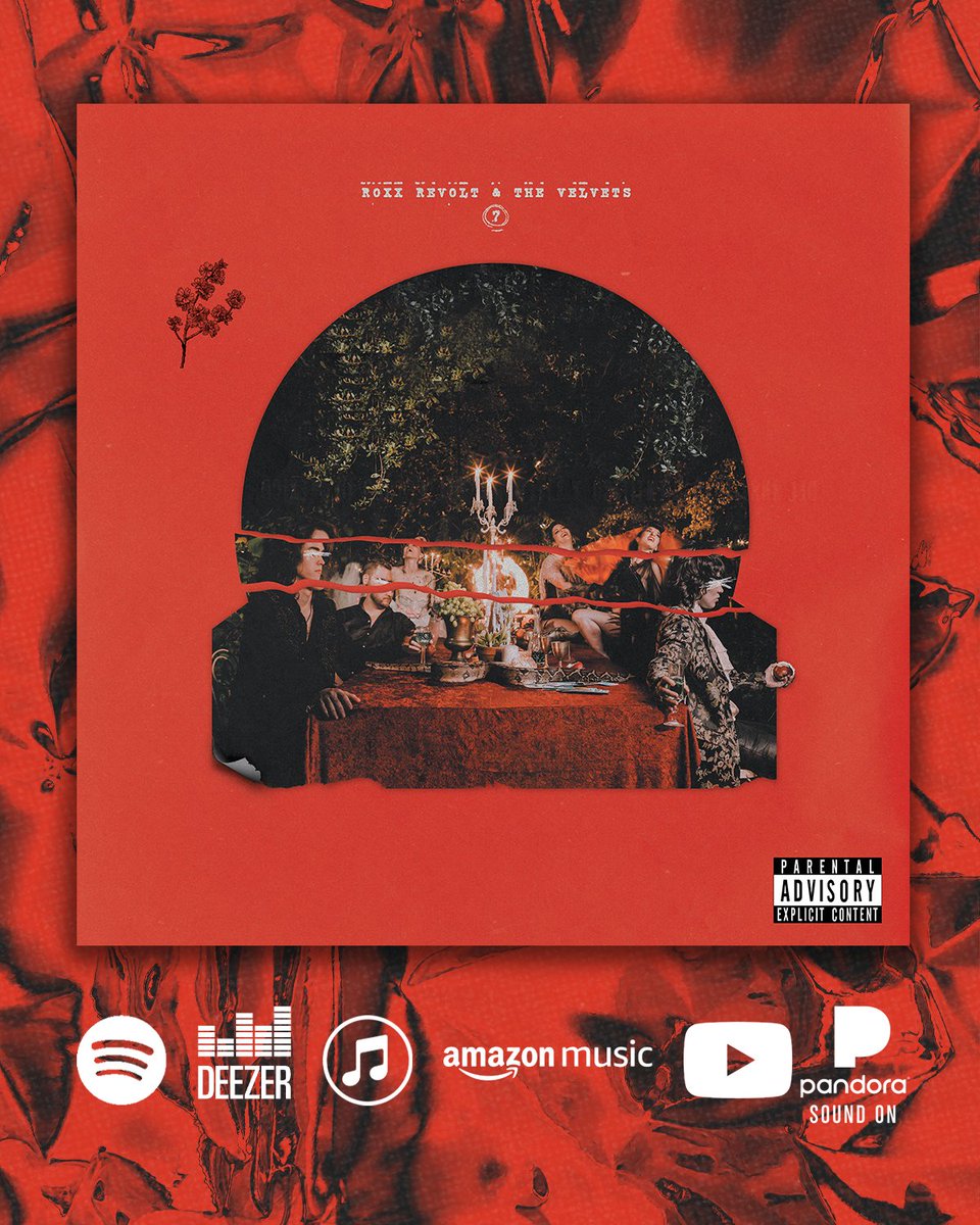 Which song have you been groovin' to off our EP "7"? Let us know in the comments, and stream "7" wherever you listen to music!🌹linktr.ee/roxxrevoltandt…