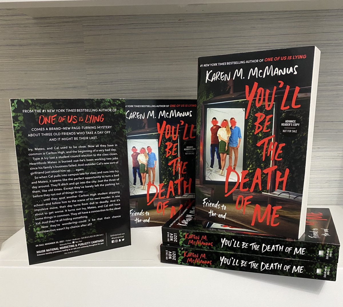 writerkmc's tweet image. ✨Giveaway!✨ RT &amp;amp; follow by noon ET on Saturday, July 24 for a chance to win an advance reader copy of my 5th book, You’ll Be the Death of Me. International OK!