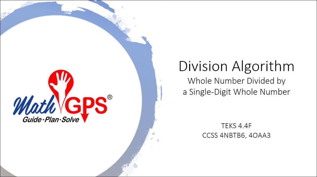MathGPS's tweet photo. The Division Algorithm - this video was created for Texas 4th graders.
Download and share your FREE copy of this short video here: https://t.co/7m0aypiUR2
#MathGPS #FREEVideo #TEKS4.4F #LearningStandard #Division #Algorithm #DivisionAlgorithm #4thGrade #Math https://t.co/wR1YzhE3xj
