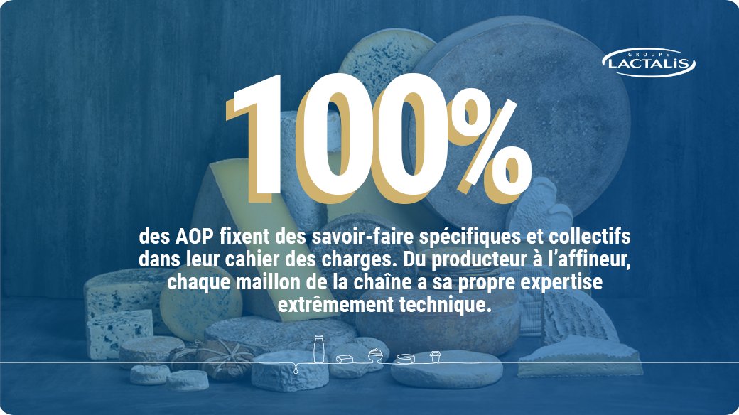 groupe_lactalis's tweet photo. Chaque maillon de la chaîne de production d'une #AOP apporte sa propre expertise :
🌿Optimiser le pâturage,
🥛Maîtriser la qualité sanitaire du lait,
🧀Adapter l’affinage à chaque fromage...
Autant de savoir-faire anciens, complexes et sans cesse perfectionnés ! https://t.co/XB8rY8YQpN
