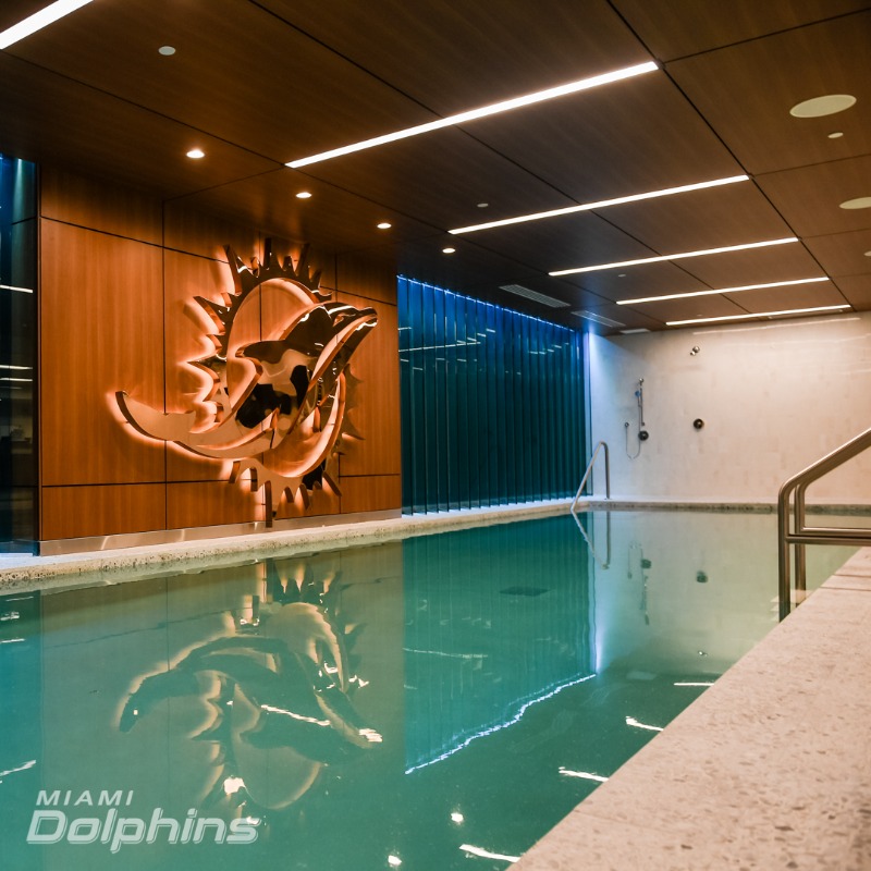 MiamiDolphins's tweet photo. New home.

Check out the @BaptistHealthSF Training Complex in 📷