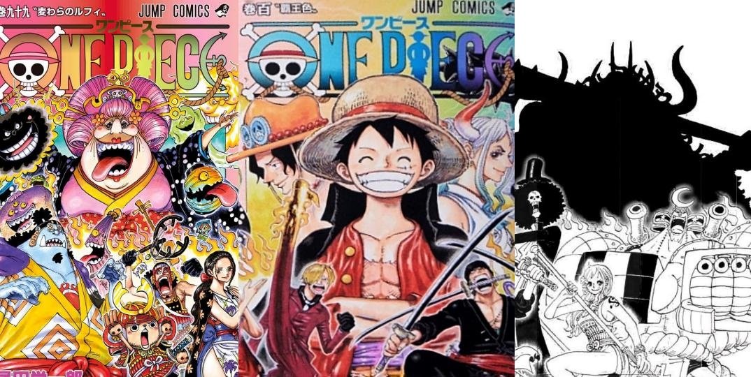 まな One Piece 第100巻の表紙公開 ワンピース99巻 101巻の繋がるイラスト全貌が見えてきました Onepiece T Co stoirqwm Twitter