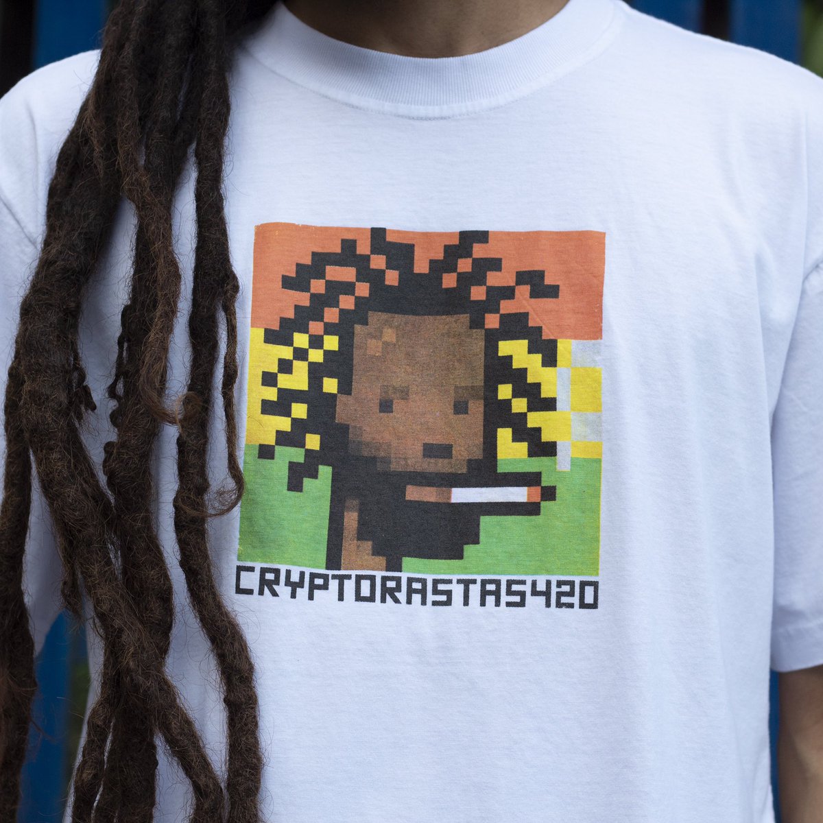 cryptorastas's tweet photo. New CryptoRastas Shirts available! It is with great satisfaction we present you this new merch that is already part of the cryptorastas culcha! 

Fi you dat love di cryptorastas community. 

Get yours now at https://t.co/UIGRisHAjl https://t.co/ijHmTn8aBq