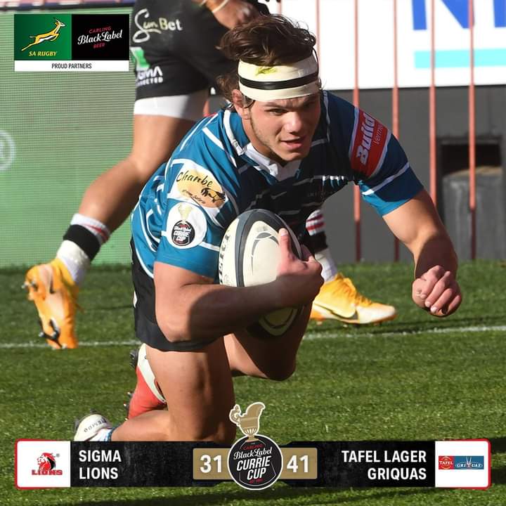 CJSportsMedia's tweet photo. Carling Currie Cup Premier Division Rugby Result on Wednesday 21 July 2021:
Lions 31 - 41 Griquas (Full Time)
#CJSportsMedia #SARugby #Carling #CurrieCup #PremierDivision #SuperSport #BlackLabel #LIOvsGRI https://t.co/96bDgISVPX