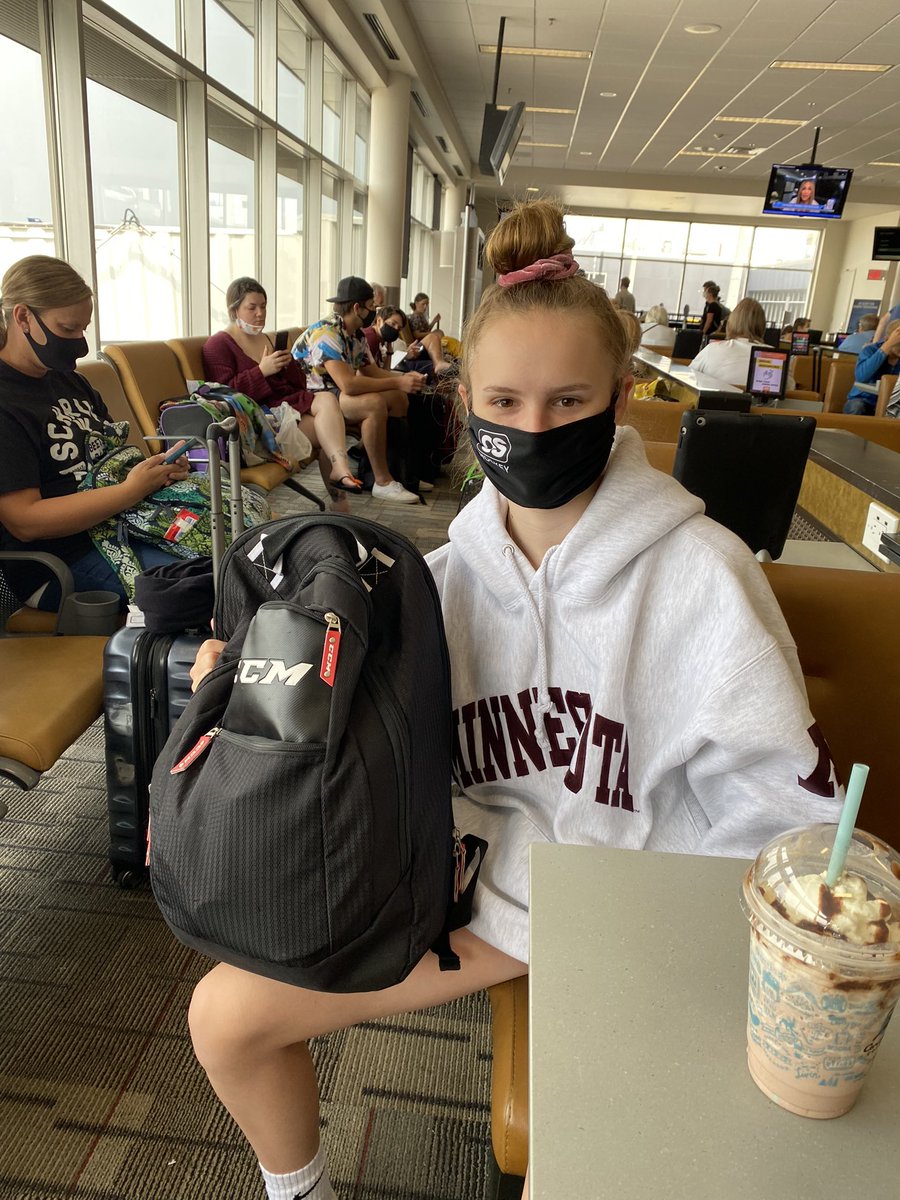 <a href="/bthewall33/">Brooke Kimel</a> is off to @ASUWomensHockey prospects camp.  #funinthesun <a href="/CCMHockey/">CCM Hockey</a>