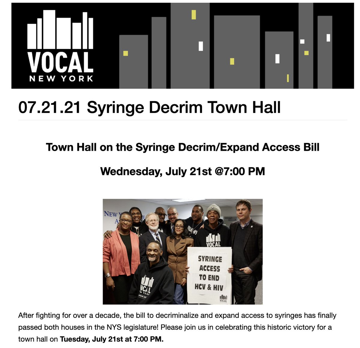 Leah Goldberg (@leahgoldberg20) on Twitter photo Event tonight on decriminalization of syringe use ⬇️ Thank you Shannon <a href="/EMxSDOH_Lab/">EMxSDOH Lab</a> for sharing! Event tonight on decriminalization of syringe use ⬇️ Thank you Shannon <a href="/EMxSDOH_Lab/">EMxSDOH Lab</a> for sharing!