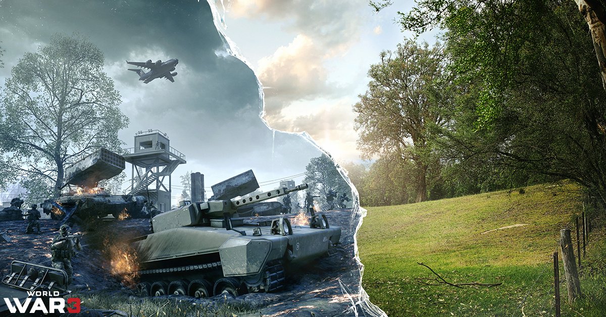 ww3thegame's tweet image. Battles rage everywhere. Smolensk, known for its long wartime history, becomes a strategic point of interest once again in World War 3.

Prepare well for your fight near the observatory - your urban camo is ineffective here, and the treeline hides allies and foes alike.