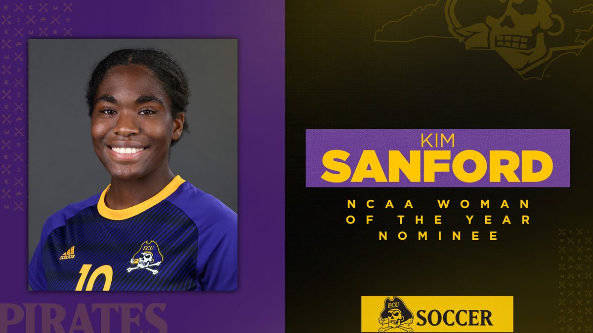 Congratulations to Kim Sanford who was named one of ECU's nominees for <a href="/NCAA/">NCAA</a> Woman of the Year!

📰bit.ly/3kF32dU