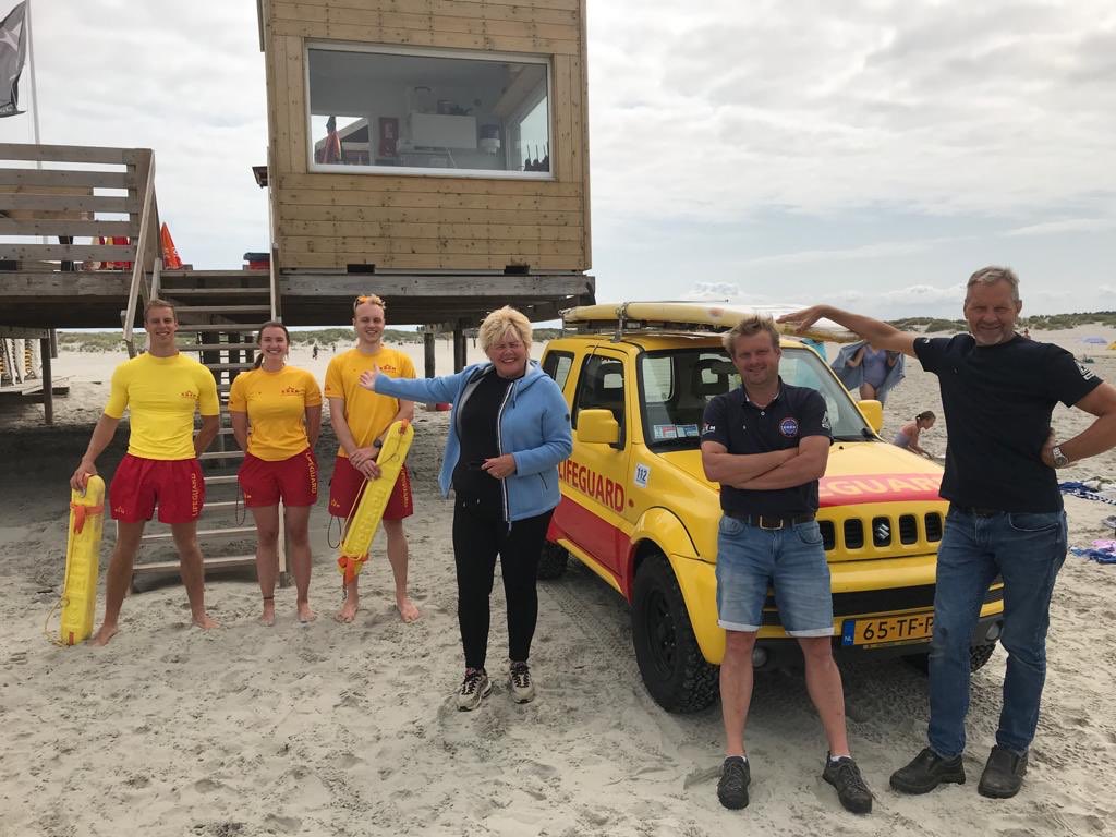 Leuk en interessant werkbezoek aan onze lifeguards op het badstrand. Goed werk, gemotiveerde medewerkers! ⁦<a href="/KNRM/">KNRM</a>⁩ ⁦<a href="/KNRMSchier/">KNRM Schiermonnikoog</a>⁩ #veiligheidvooralles #Schiermonnikoog
