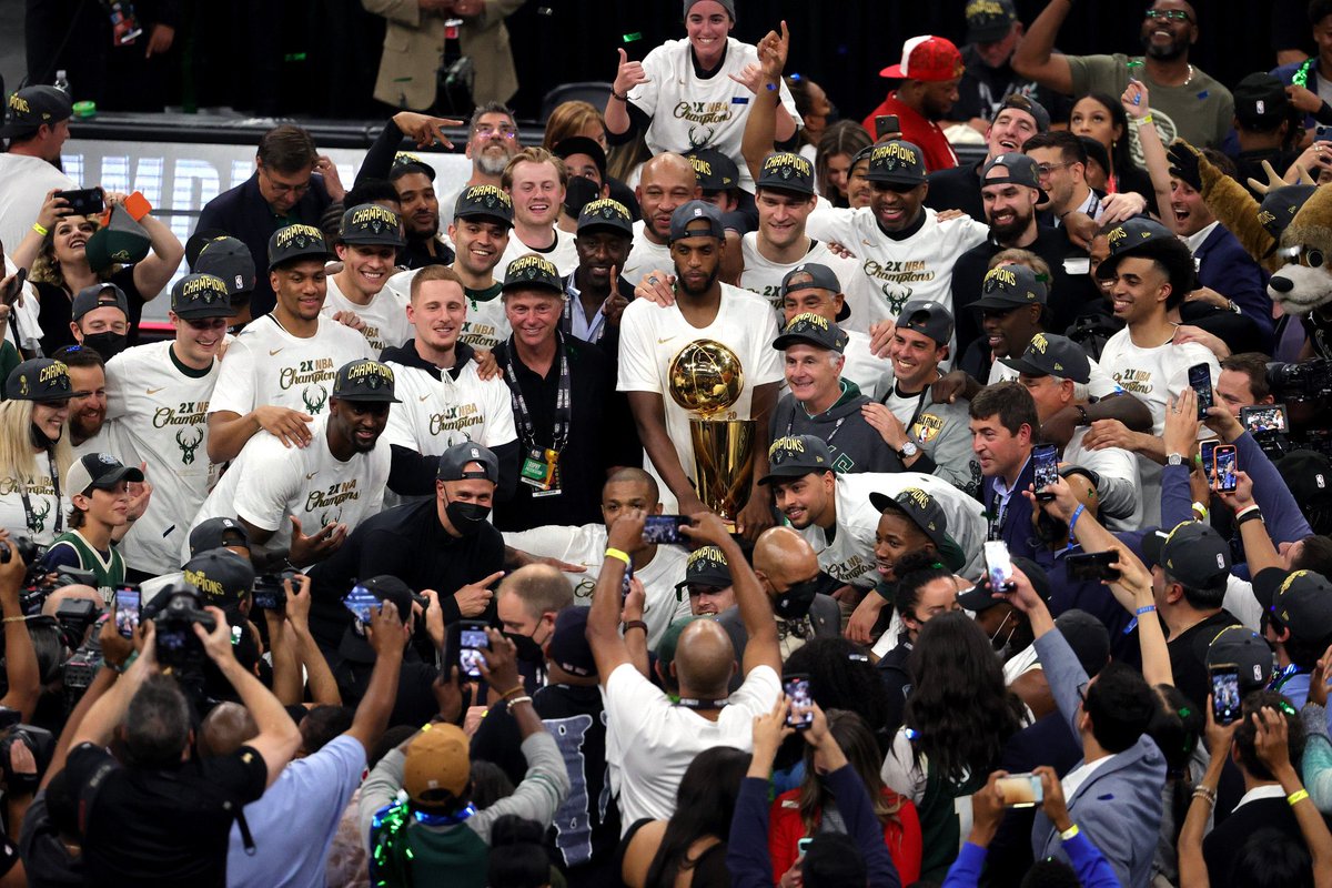 So happy for the City of Milwaukee!  So happy for the world to see how special Giannis is. So satisfying the world knows how special Khris “Cash” Middleton is! We earnt this the hard way!