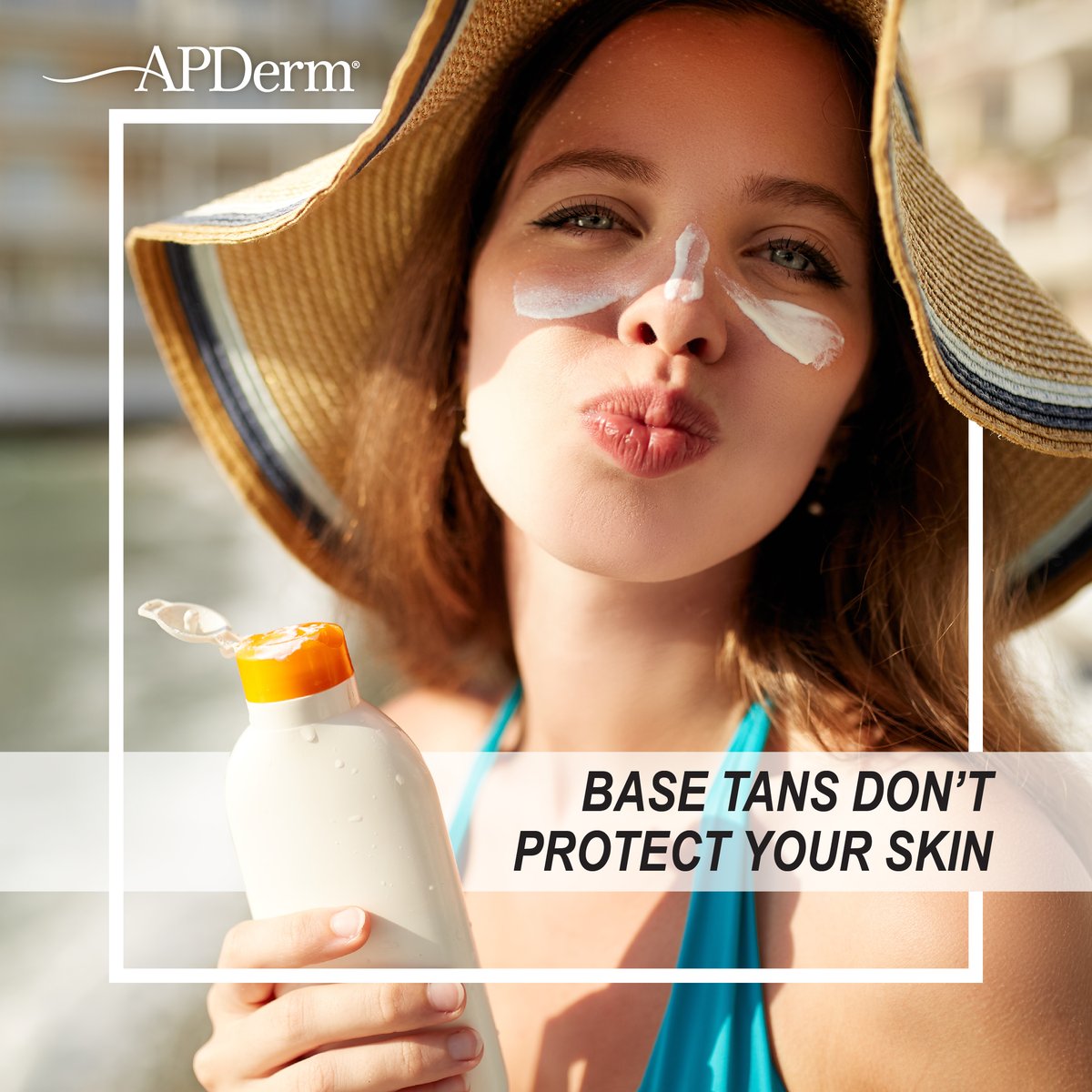ap_derm's tweet image. During the summer, there&apos;s a lot of talk about developing a &apos;base tan&apos; to prevent burning. Not only can a #basetan damage your #skin, the only proper protection is #SPF! Make sure to wear #sunscreen &amp;amp; protective clothing. Check our blog for sunscreen tips.
bit.ly/3hu8RJ8