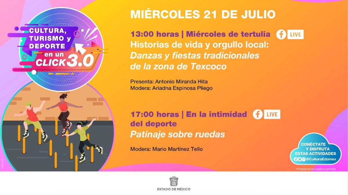 CecytemMetepec2's tweet photo. #MiércolesDeTertulia y te compartimos las Historias de vida y orgullo local: Danza y fiestas tradicionales de la zona de Texcoco. Descubre la riqueza del #Edoméx en #CulturaEnUnClick. @CulturaEdomex @somoscecytem https://t.co/Ph41cZPBEn