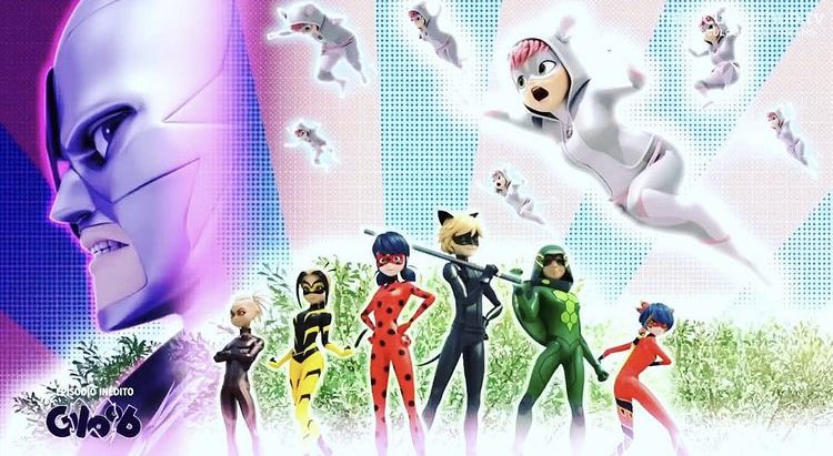 MiraculousItaly's tweet photo. Ciao a tutti! Avete visto il nuovo episodio #Megaleech? 🐭🐞
Mylene è troppo carina con il Miraculous del topo, ma che mi dite del finale? 🤭 https://t.co/PX4s7jCgwe
