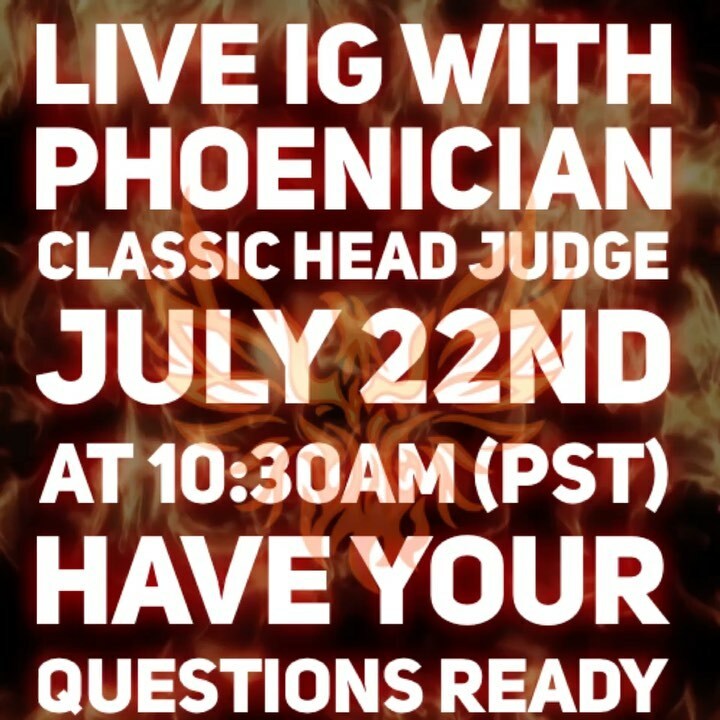 phoenicianclass's tweet photo. 6 Weeks and a Polygraph Away
•
You Have Questions
I got answers
•
I have been getting several
questions regarding stage walks
and judging
•
Thursday, July 22nd
at 10:30AM (PST)
(AKA tomorrow)
•
I’m interviewing someone who can
answer those questions.… https://t.co/vTbJEdN4RV https://t.co/M5eSYuxShF