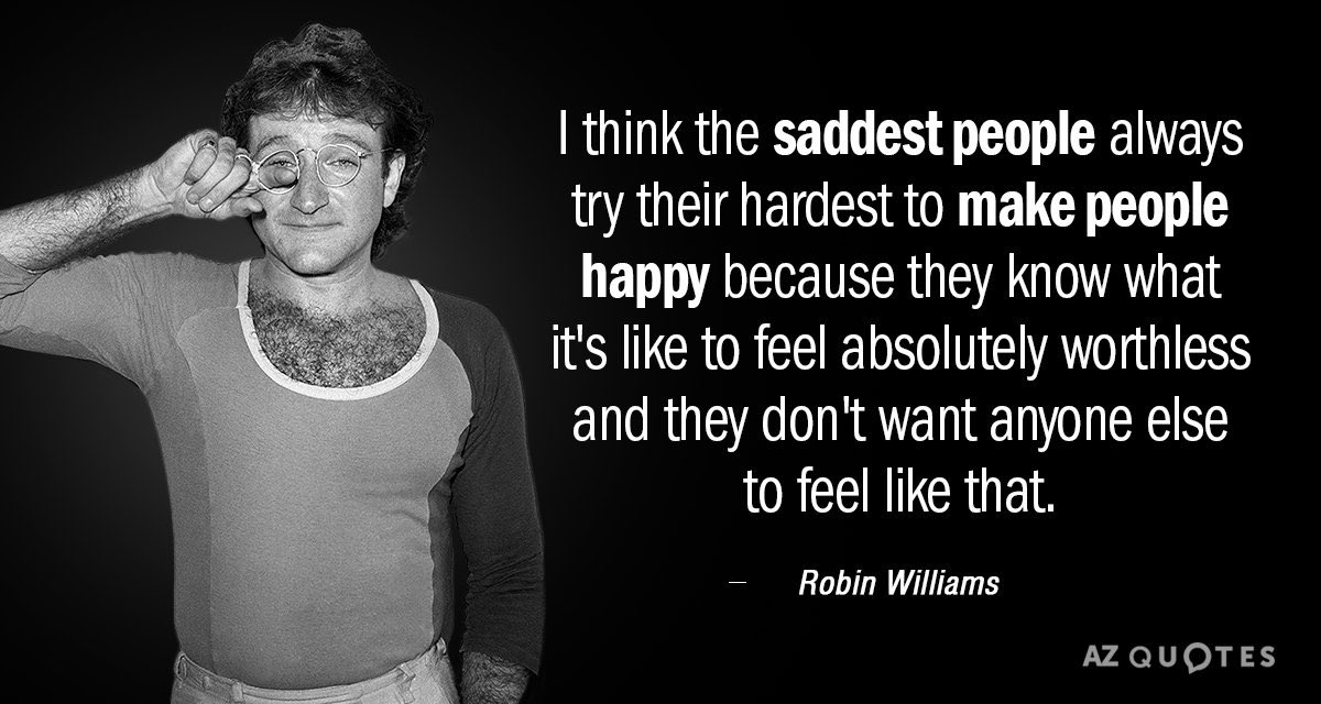 Happy heavenly birthday Robin Williams. Thank you for the many laughs, valuable lessons and your kind heart. 