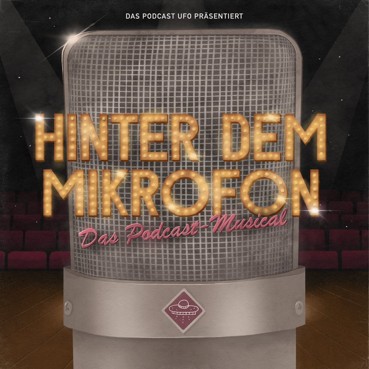 Ab 0:00 Uhr gibt es das Album mit allen Songs der Folge auf Spotify und überall, wo man Musik streamen kann!

Hinter dem Mikrofon – DAS PODCAST UFO MUSICAL