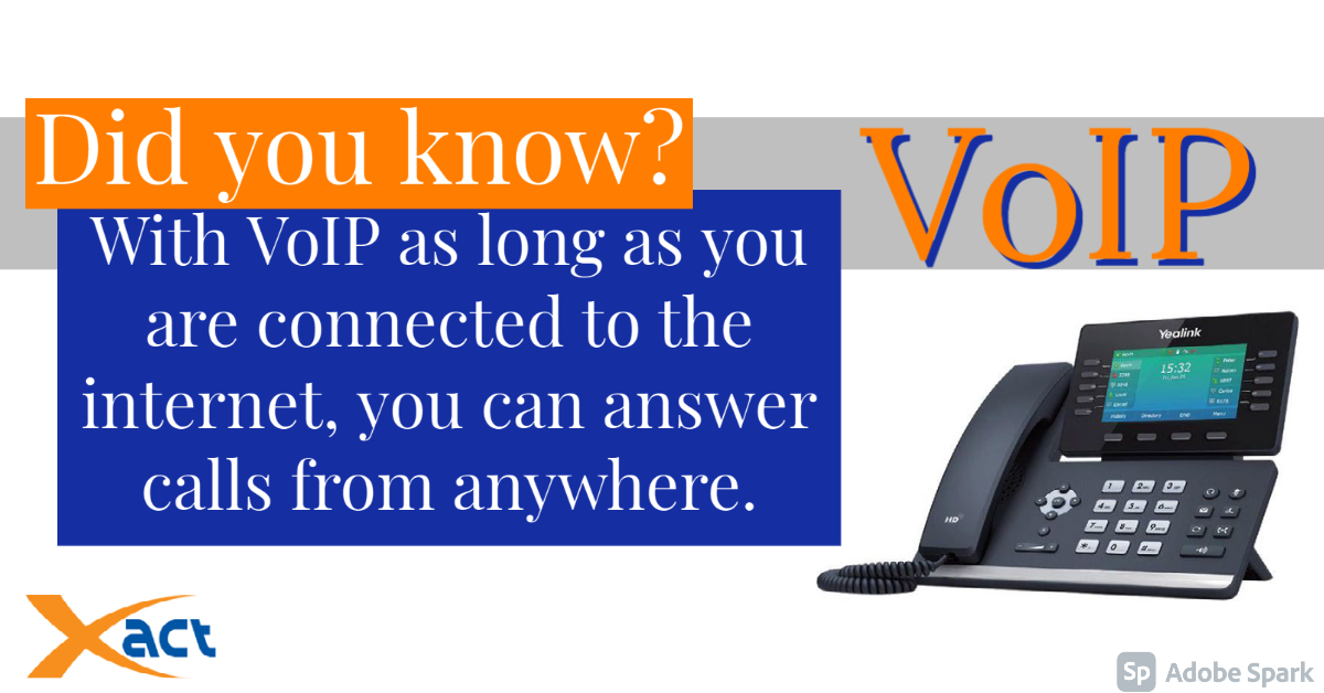 XactCom's tweet photo. VoIP gives your business added flexibility and increased efficiency.
sales@xactcommunications.com
844-937-9228
#Sales #Surveillance #Internet #WiFi #VoIP #Firewall https://t.co/jm5Gl6I1te
